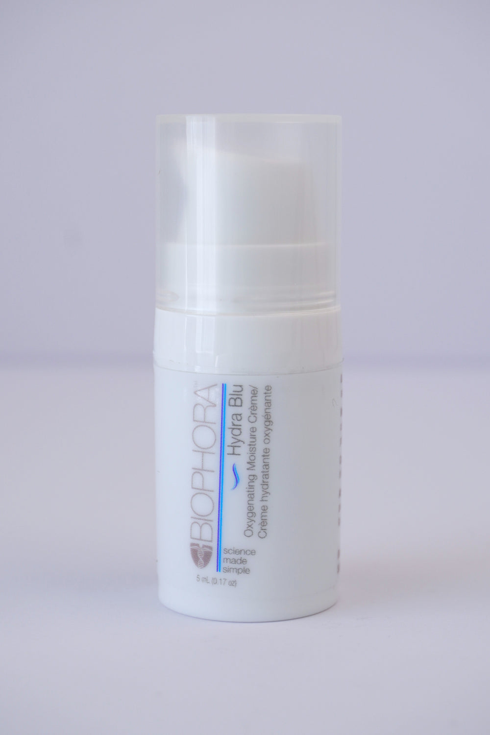 MINI Hydra Blu-Oxygenating Moisture Crème 5mL pump